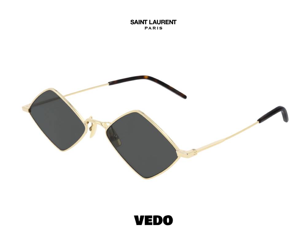 YSL Saint Laurent SL 302 LISA metal Sunglasses gold