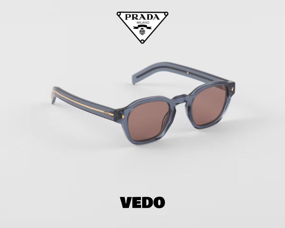 Man pantos square sunglasses PRADA A16 vedosunglasses.com blue crystal