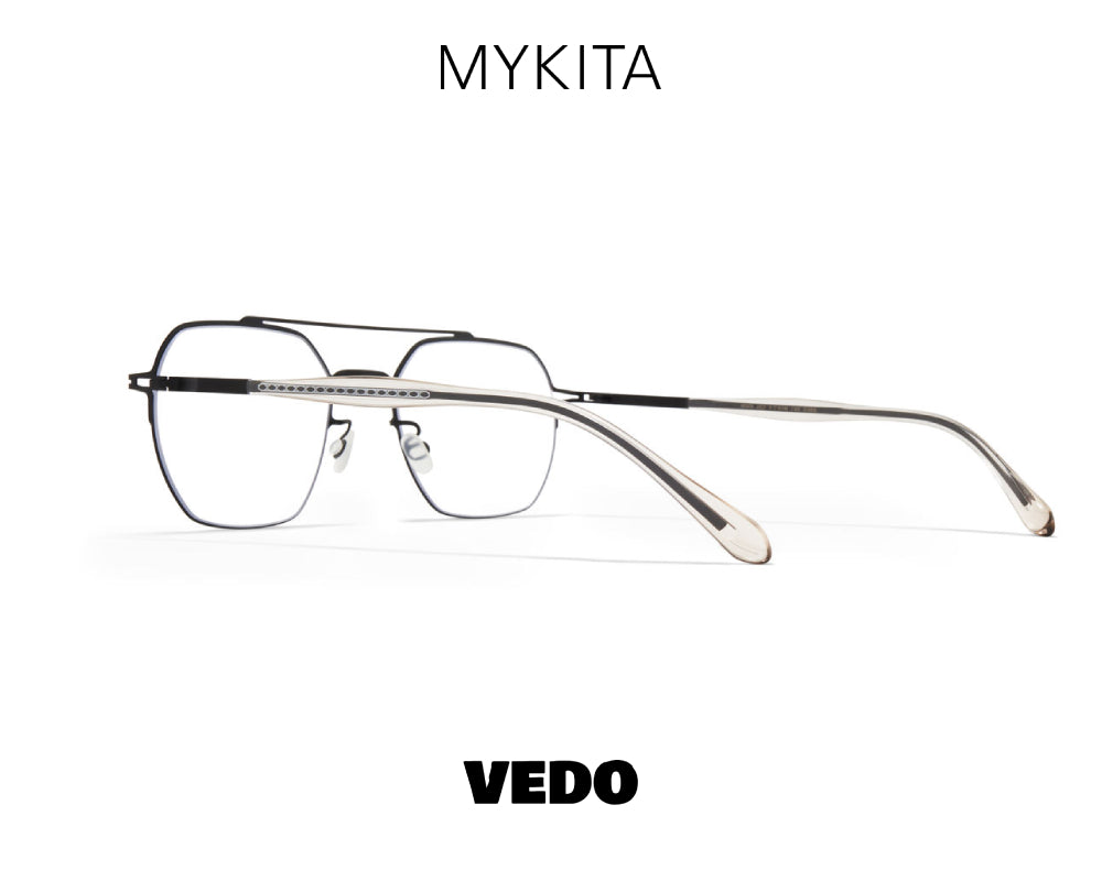 Double bridge eyeglasses MYKITA ARLO vedosunglasses.com black