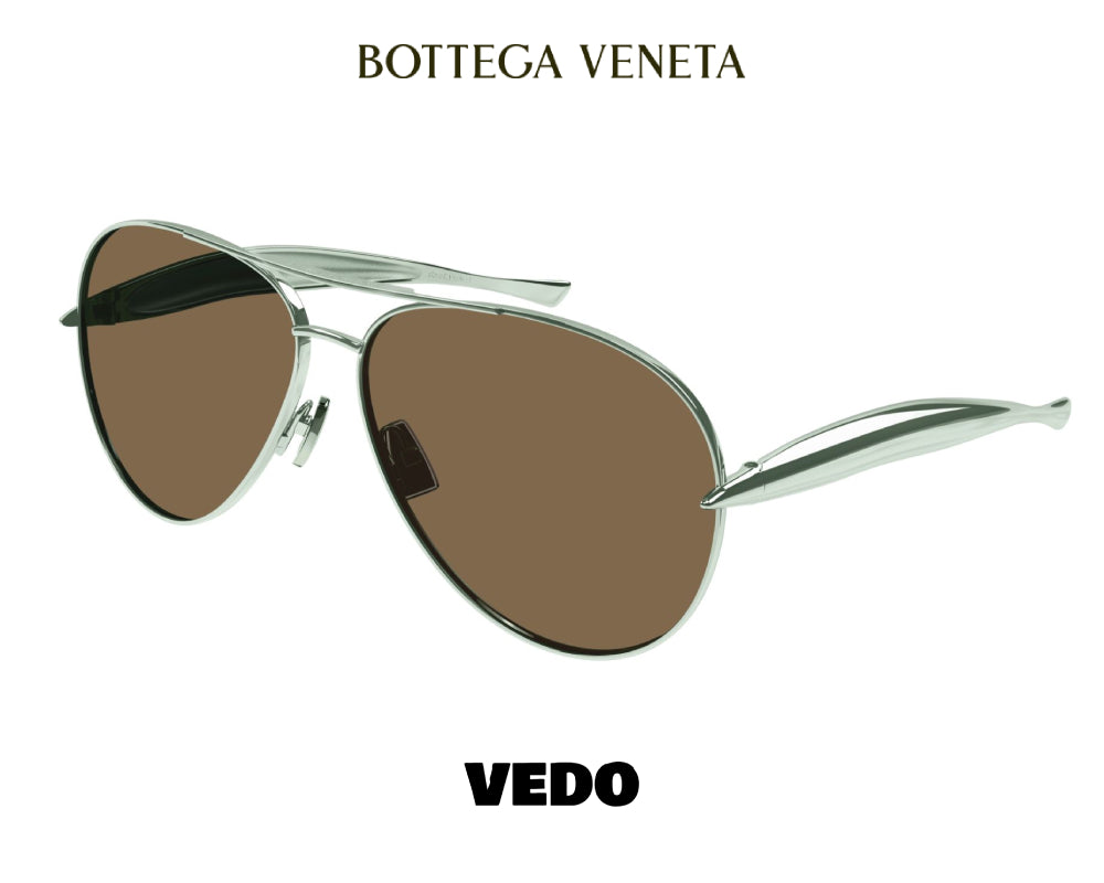 Exclusive aviator drop BOTTEGA VENETA BV1305 sunglasses vedosunglasses green