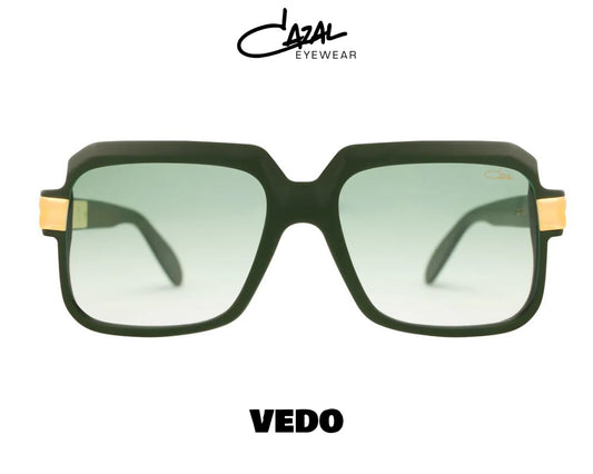 HipHop Anniversary Limited CAZAL 607 square sunglasses vedosunglasses green