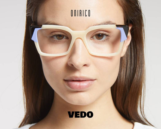 Rectangular cat eye square eyeglasses ONIRICO ON130 vedosunglasses.com white