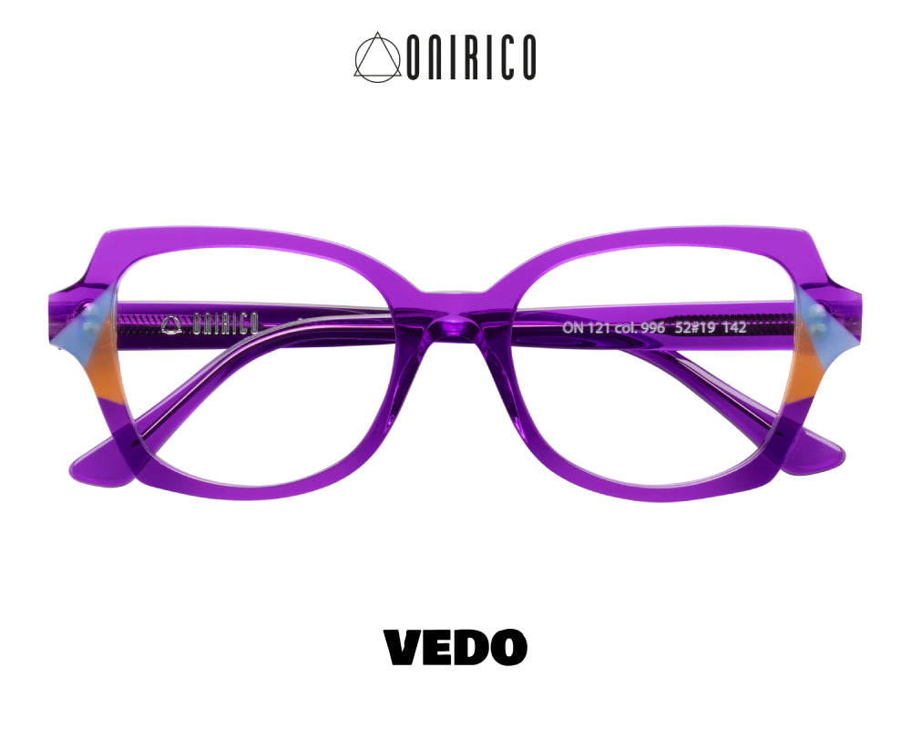 Butterfly feminine eyeglasses ONIRICO ON121 vedosunglasses.com purple crystal