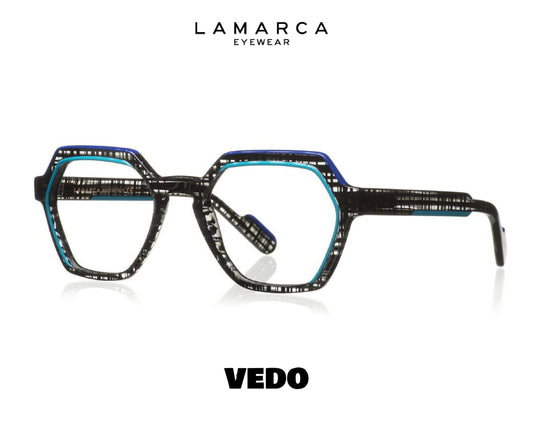 Hexagonal design eyewear LAMARCA Policromie 126