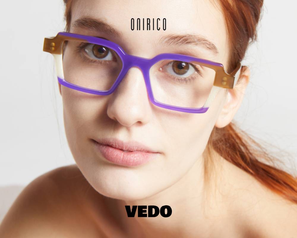 Small square colored eyeglasses ONIRICO ON128 vedosunglasses.com purple