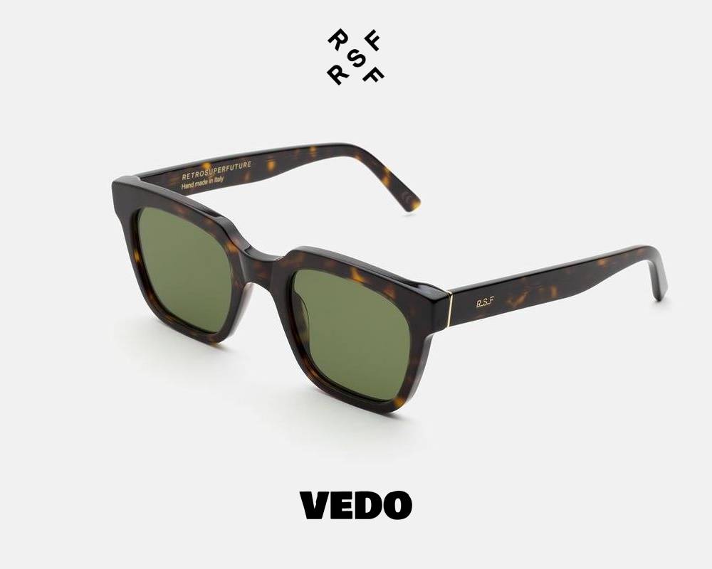 Timeless wayfarer sunglasses Retrosuperfuture GIUSTO vedosunglasses brown havana green